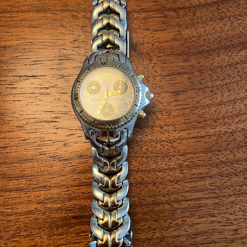 ESQ by Movado Two-Tone Chronograph